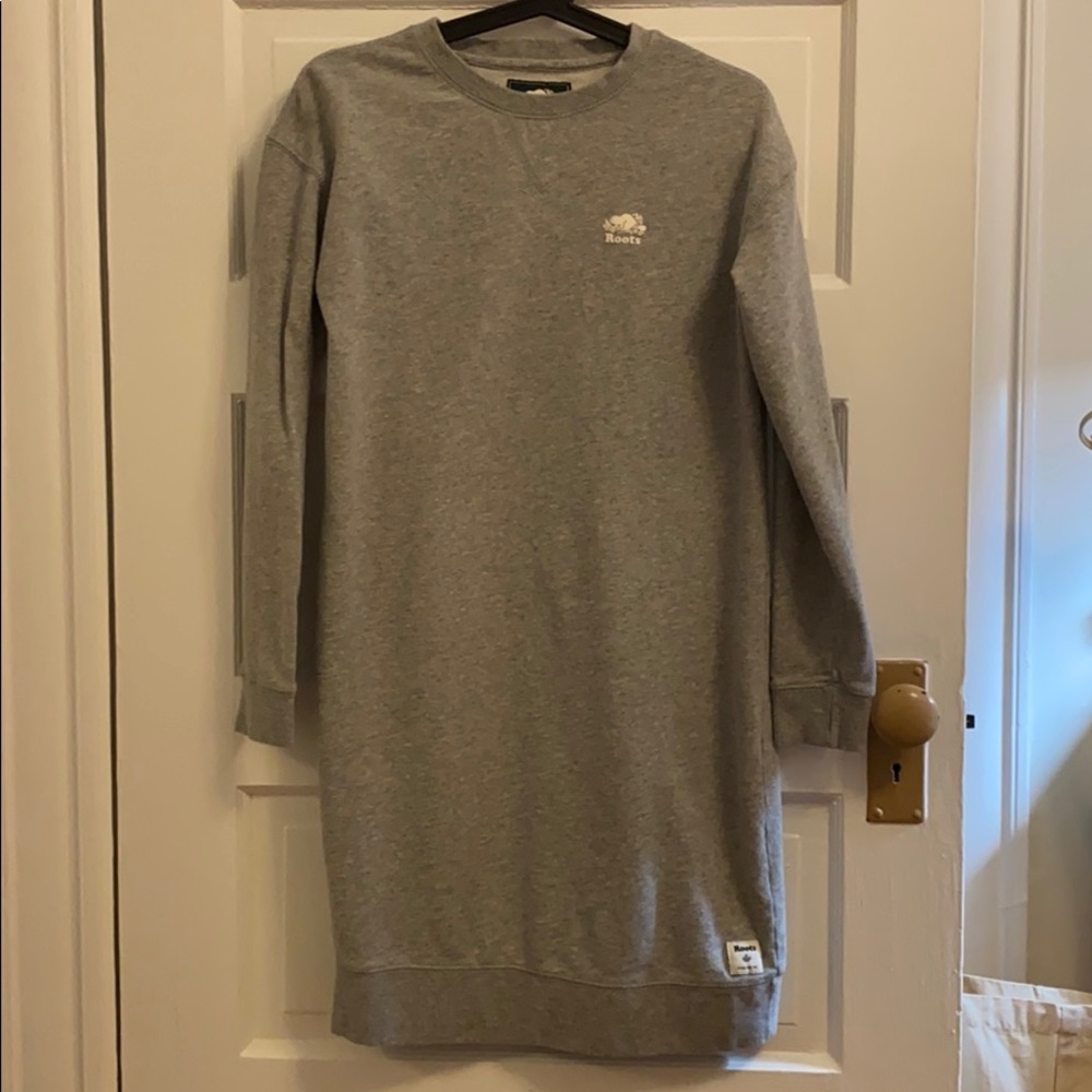 Roots terry sweatshirt dress
